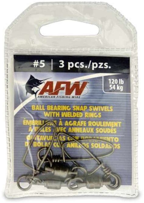 american fishing wire snap swivel